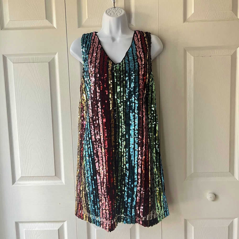 Lulus sequin dress